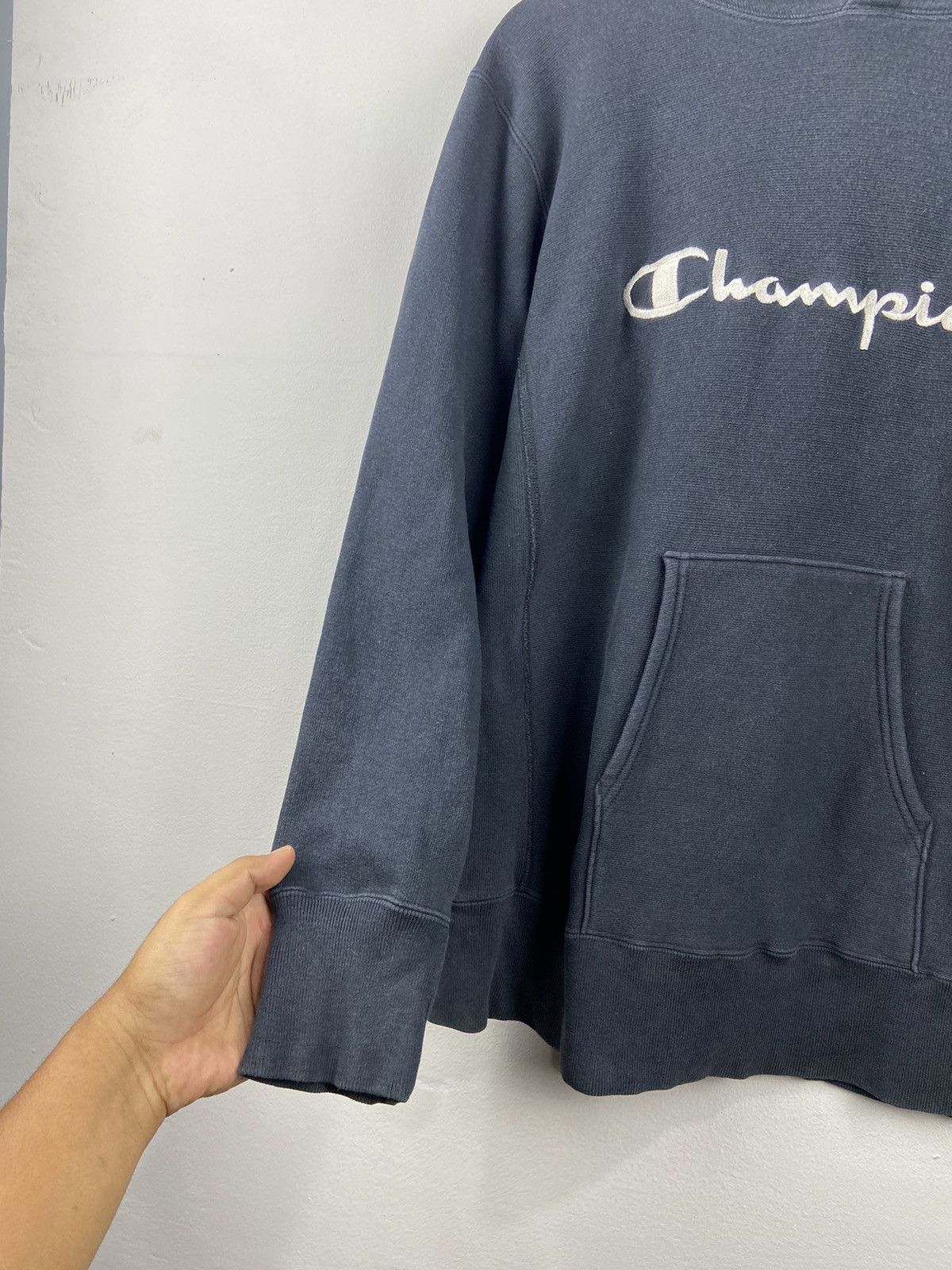 Champion × Vintage Vintage Champion Reverse Weave Hoodie Size US XL / EU 56 / 4 - 4 Thumbnail