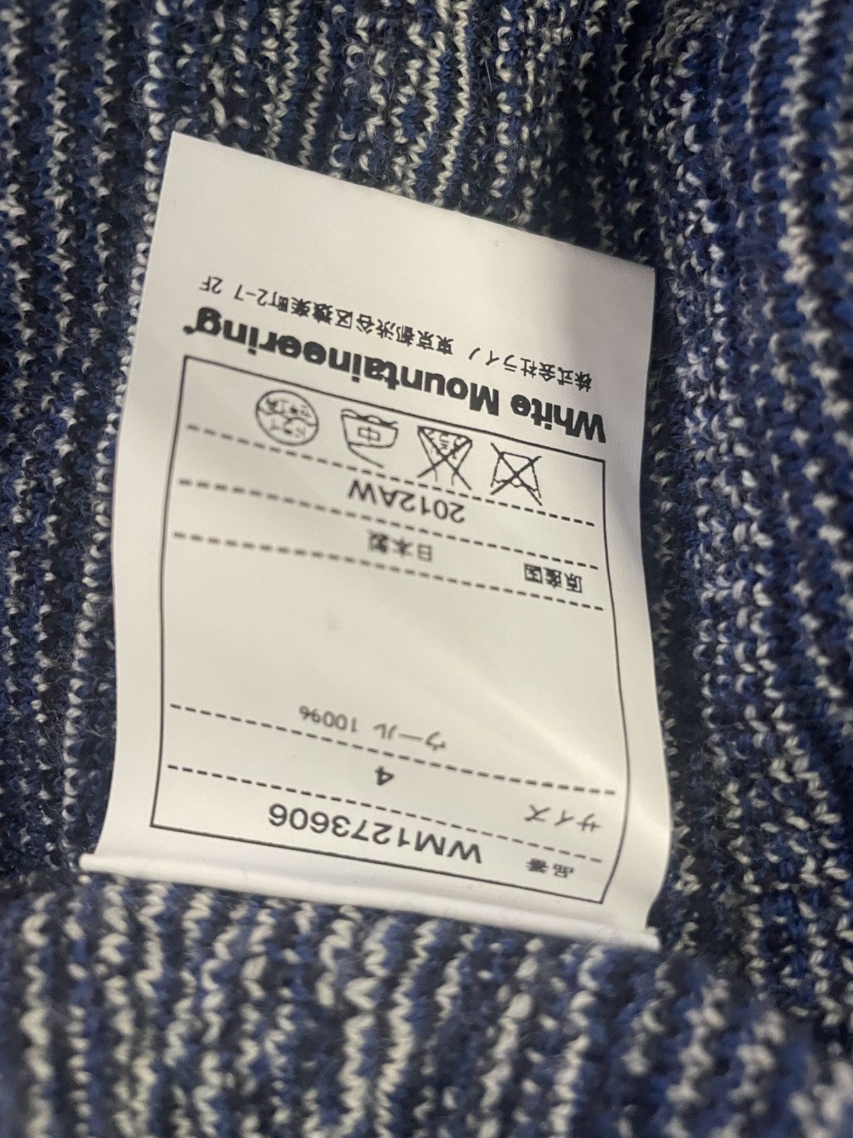 White Mountaineering White Mountaineering Wool Knit sweater Made in Japan Size 4 Size US L / EU 52-54 / 3 - 5 Thumbnail