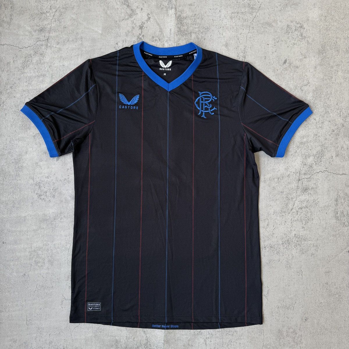 Castore Rangers FC 2022-2023 Pro Fourth Jersey / Castore Black Size US M / EU 48-50 / 2 - 1 Thumbnail
