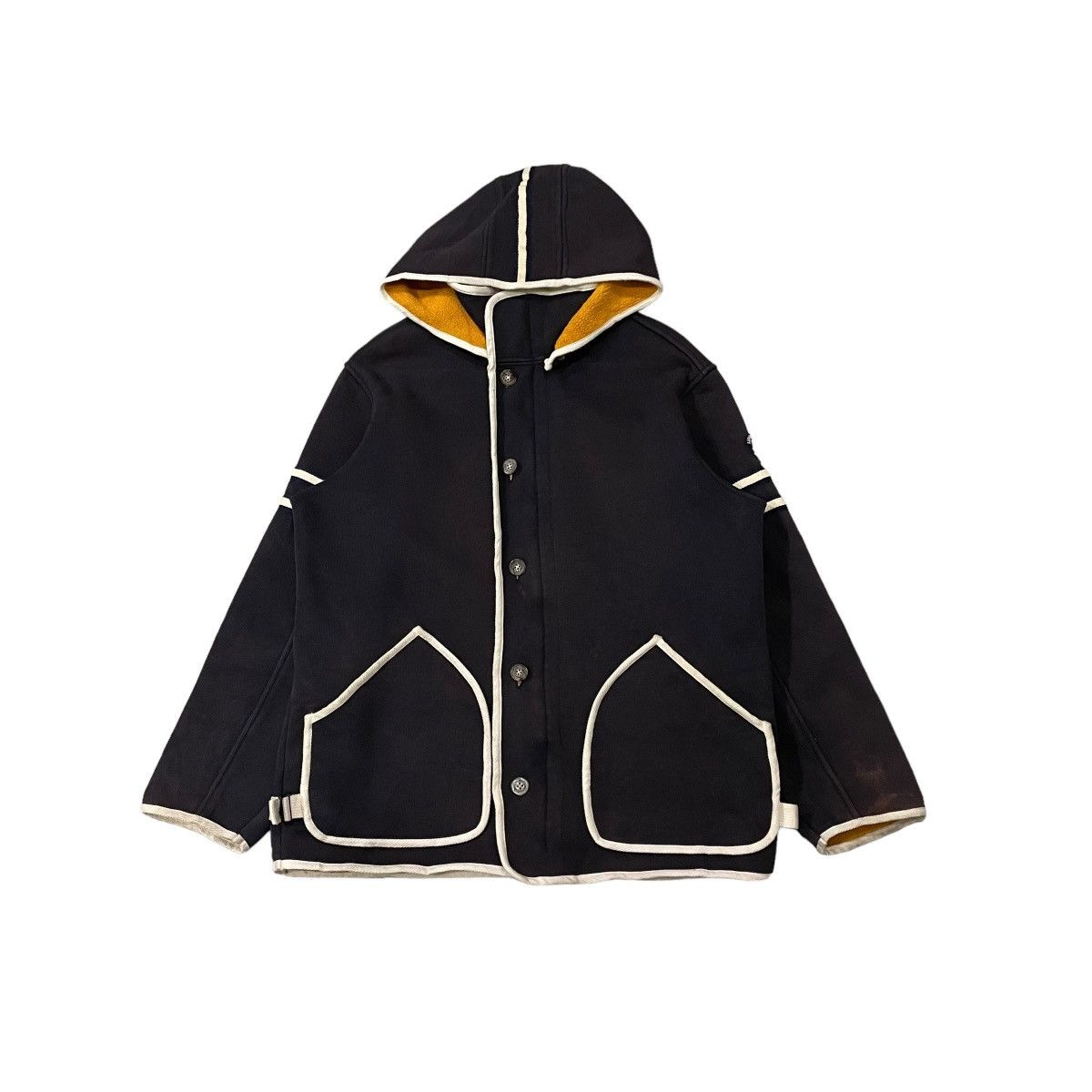 Japanese Brand Vintage Sina Cova Lupo Di Mare Military Hoodie Jacket Size US L / EU 52-54 / 3 - 2 Thumbnail
