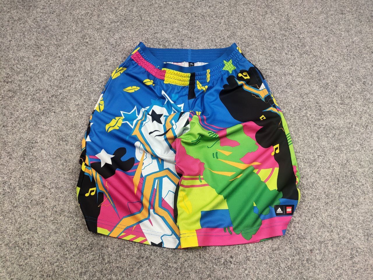 Adidas Adidas x lego synthetic bright men's shorts Size US 30 / EU 46 - 2 Thumbnail