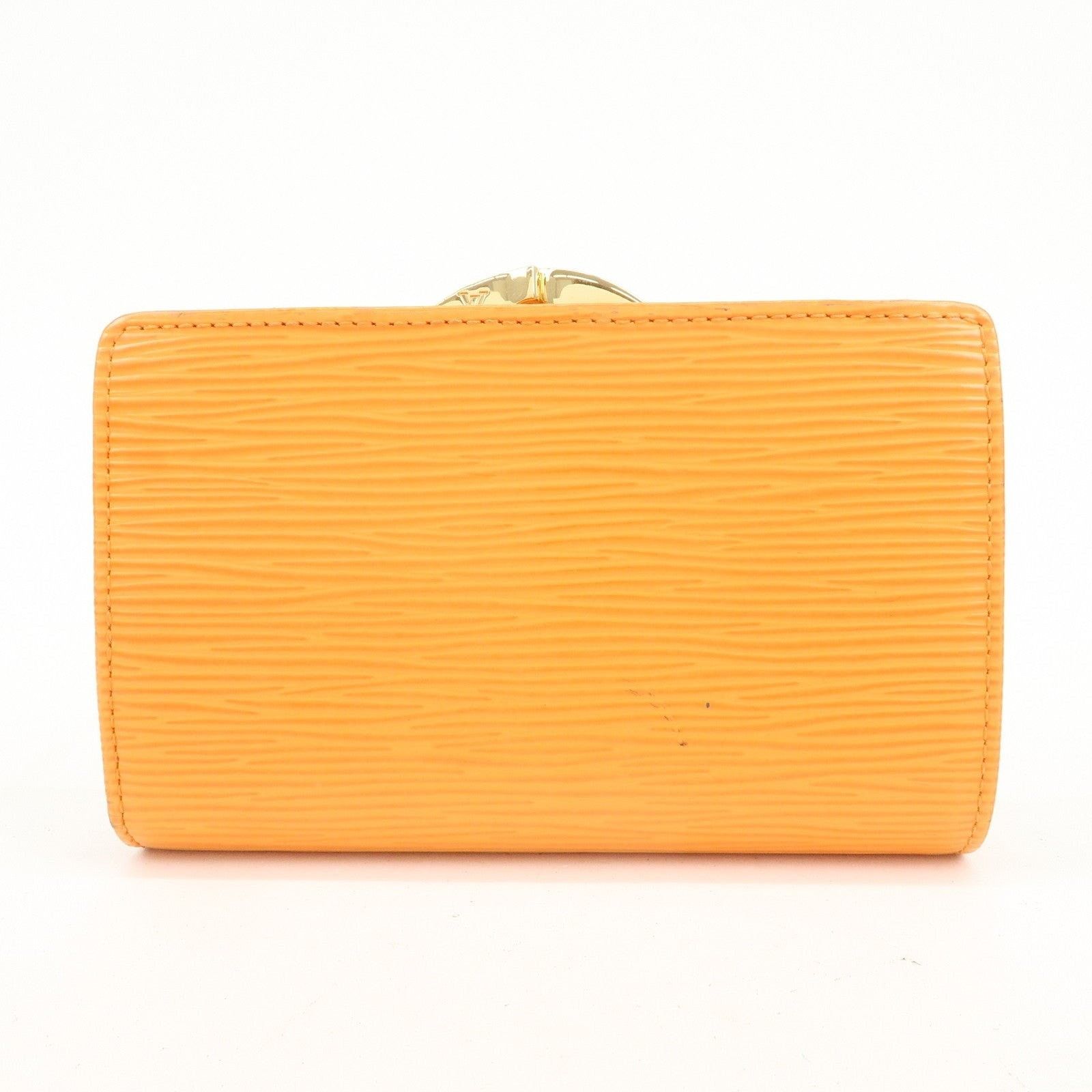Louis Vuitton Louis Vuitton Epi Porte Monnaie Viennois Wallet Orange Size ONE SIZE - 2 Thumbnail
