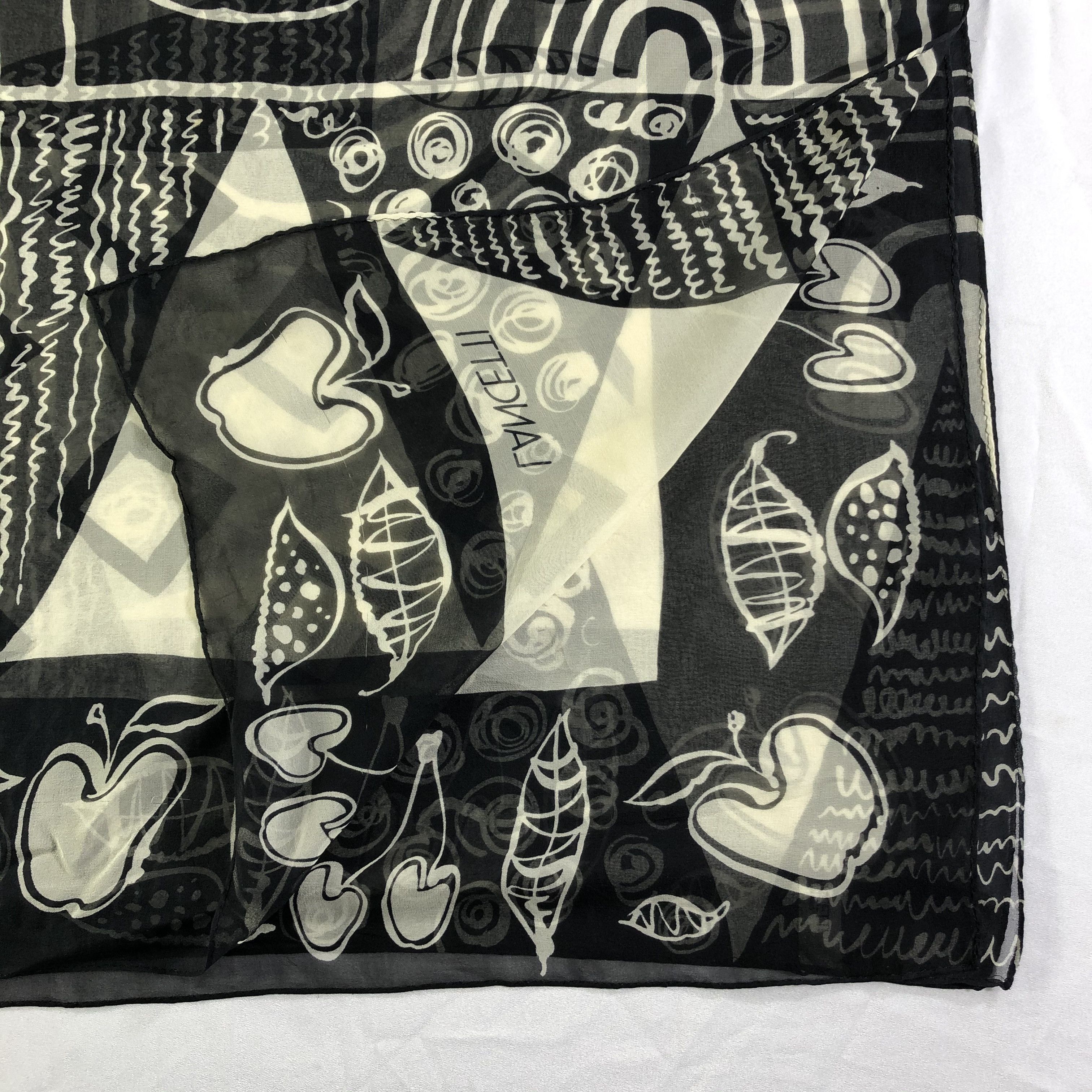 Lui di Lancetti × Vintage Lancetti Silk Scarf Size ONE SIZE - 5 Thumbnail