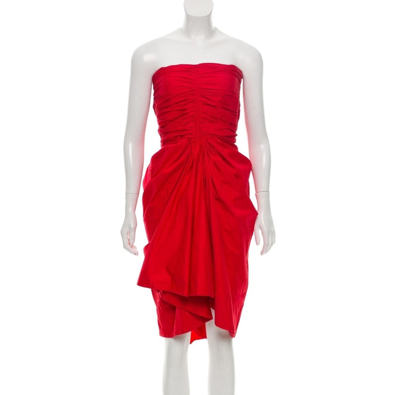 THAKOON THAKOON Kissed by Marilyn Dress ~ Ruched Prom Formal Party Size M / US 6-8 / IT 42-44 - 4 Thumbnail