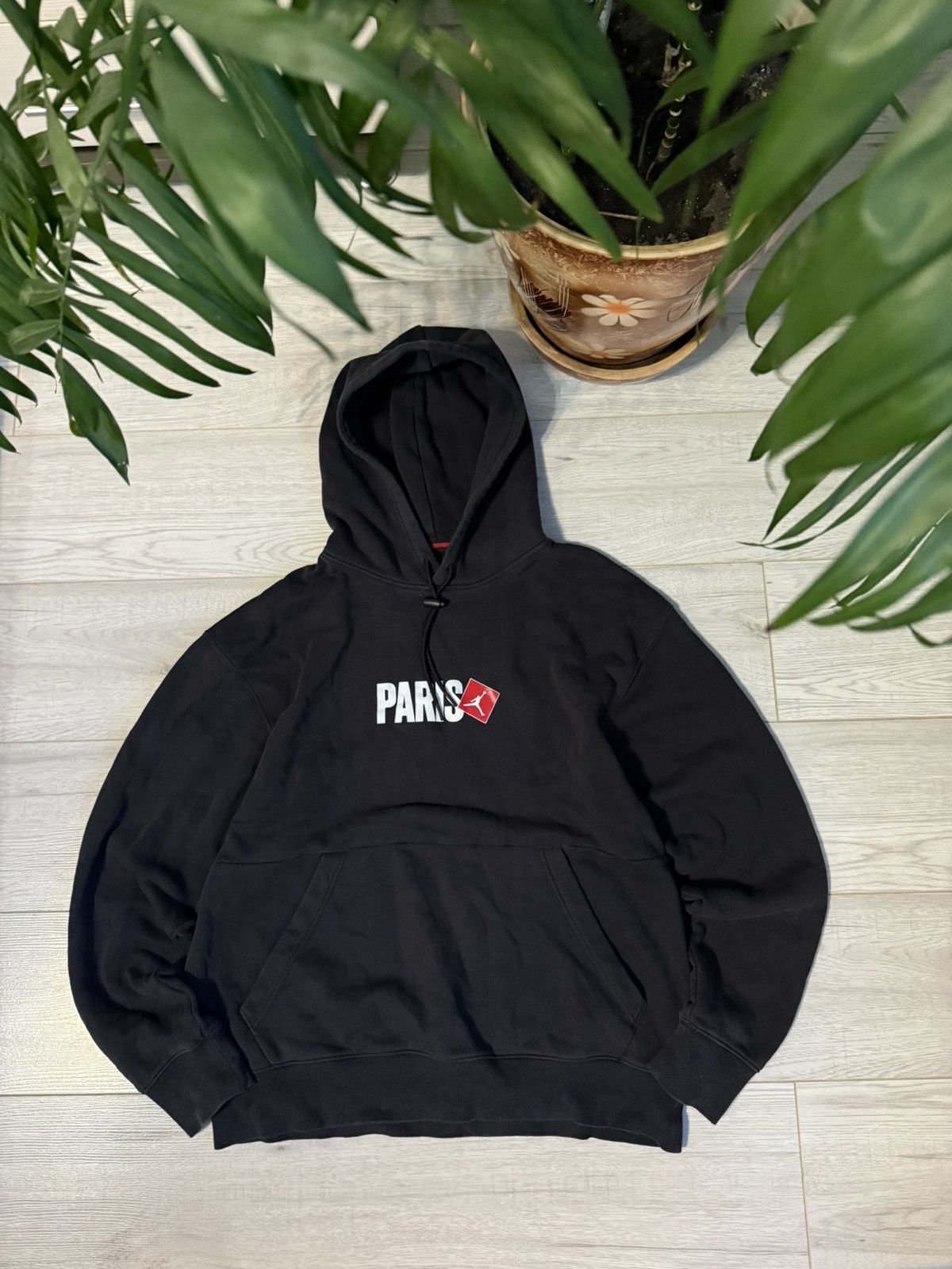 Jordan Brand Vintage Jordan X Paris Saint Germain Hoodie Size US L / EU 52-54 / 3 - 1 Thumbnail