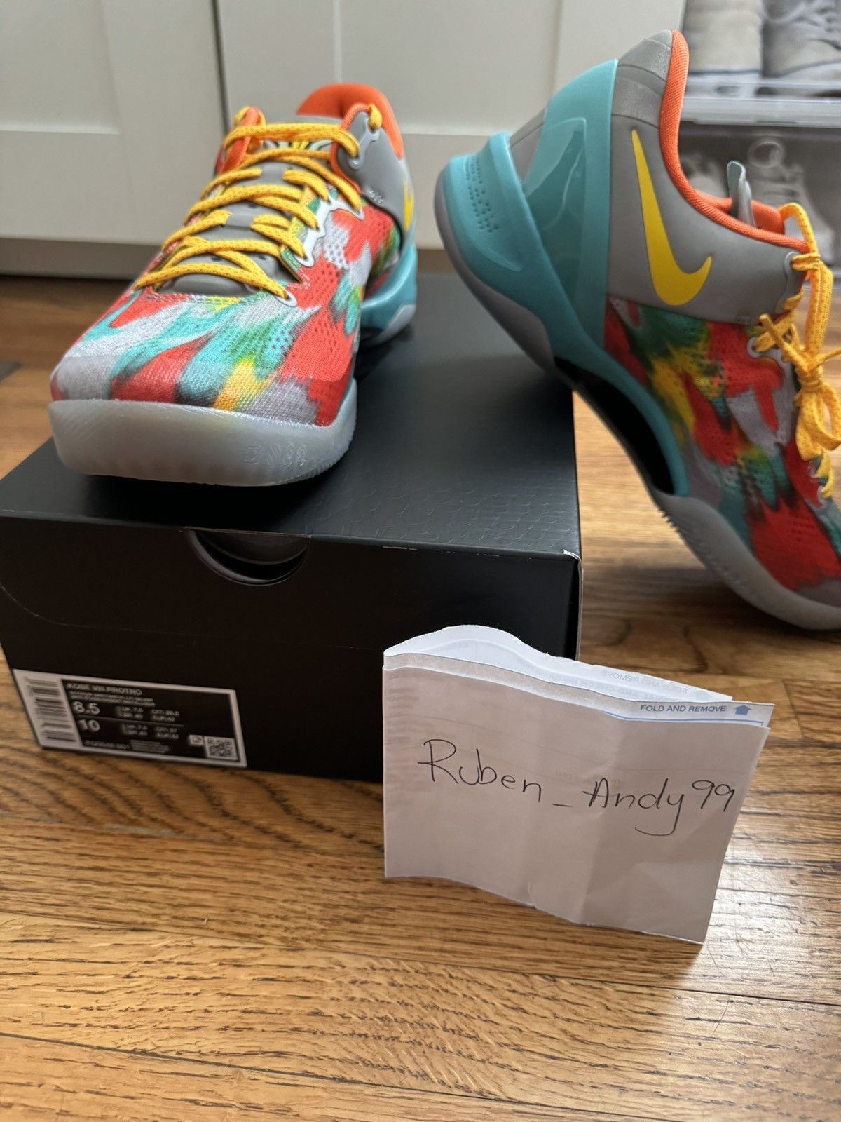 image of Nike Kobe 8 Protro Shoes, Men's (Size 8.5)