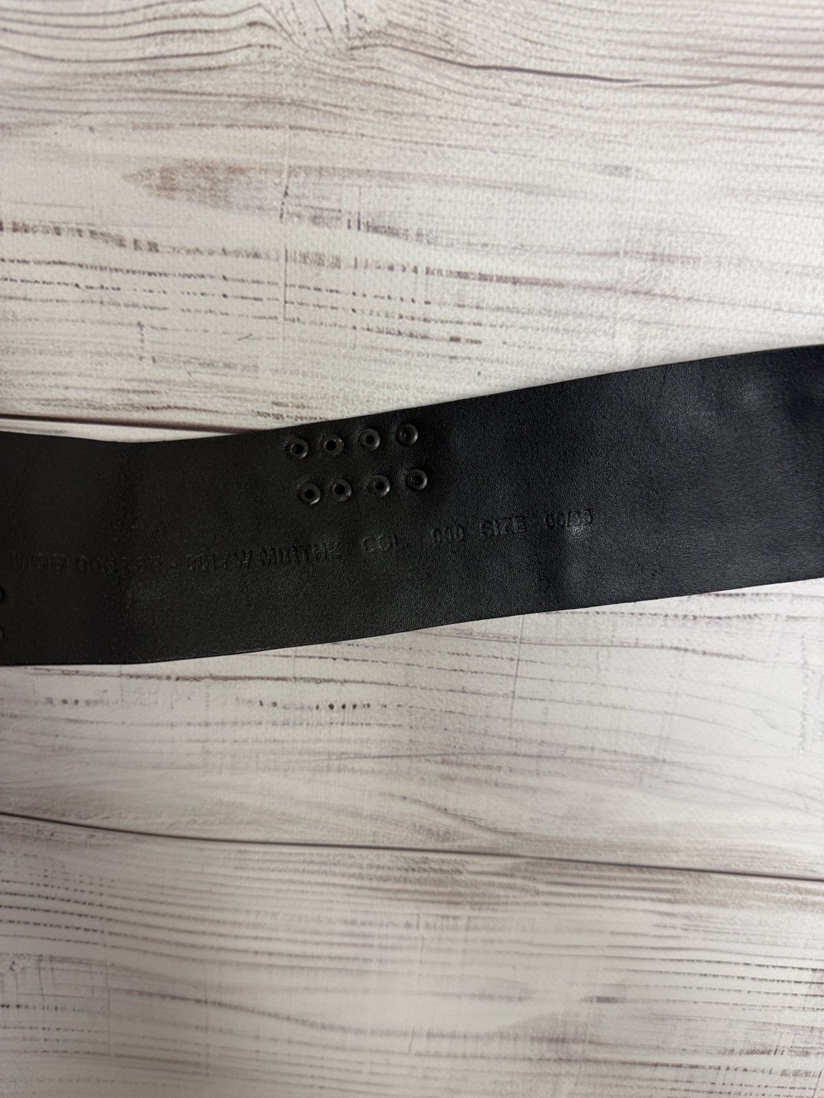 Diesel Vintage Diesel Belt Leather Avant Garde Y2K Style Size ONE SIZE - 16 Thumbnail