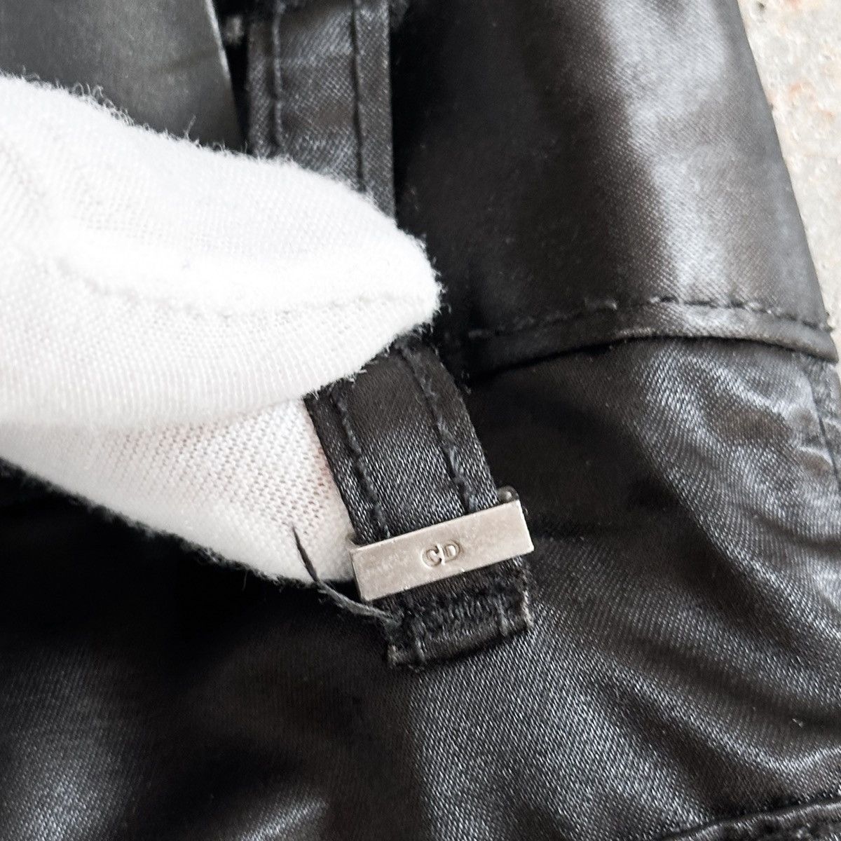 Dior × Hedi Slimane Dior Homme AW06 5 Pocket Satin Pants Size US 31 - 4 Thumbnail