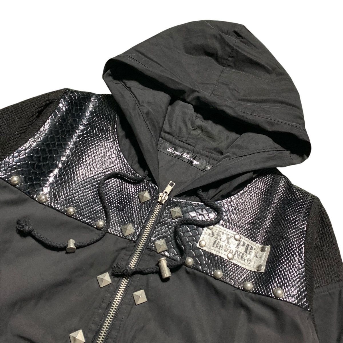 Japanese Brand Sex Pot Revenge Zipper Hoodie Grunge Vkeii Punk Lgb Style Size US M / EU 48-50 / 2 - 2 Thumbnail