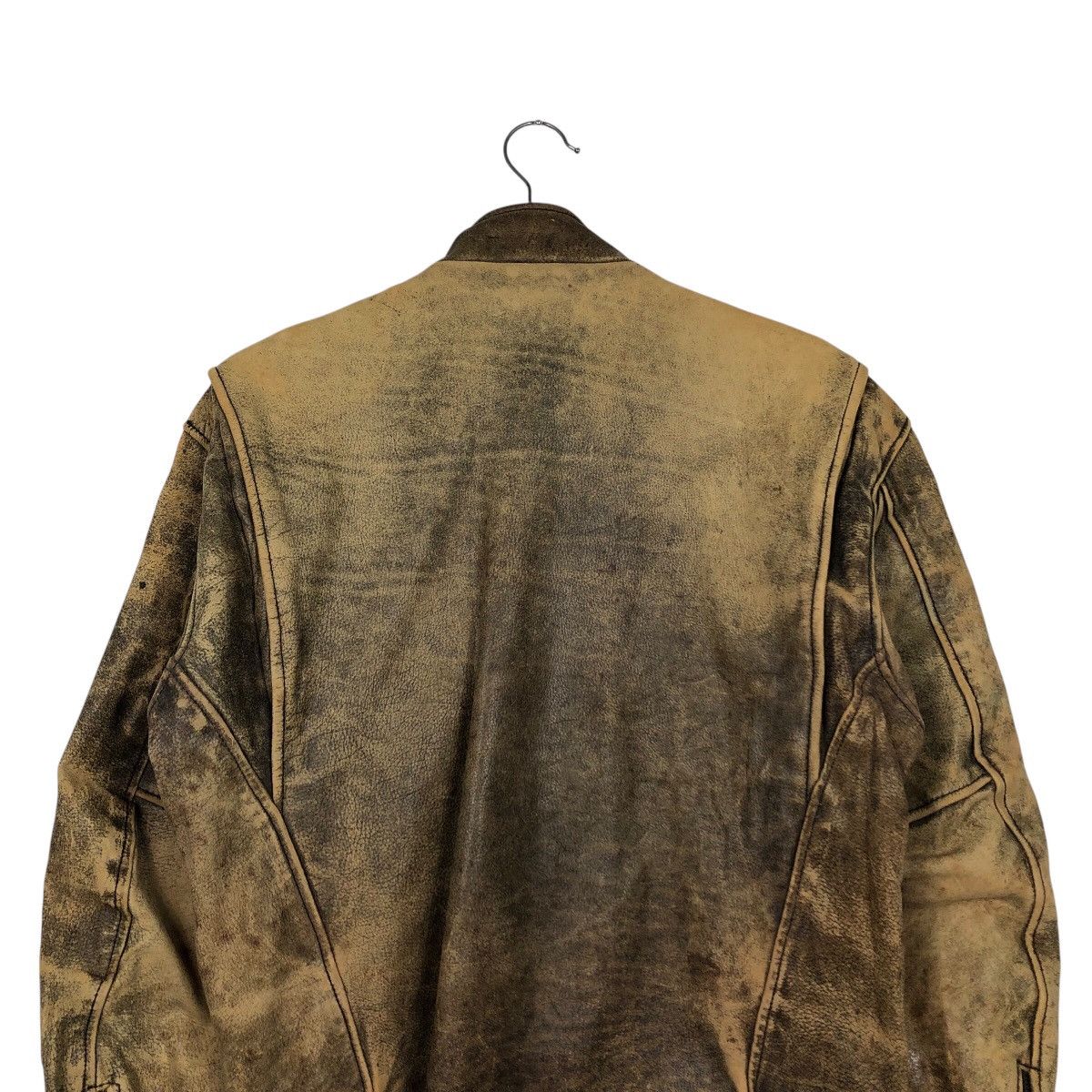 Japanese Brand 📌Vintage True Leather Biker Jacket On Time Road Master Rare Size US L / EU 52-54 / 3 - 10 Thumbnail