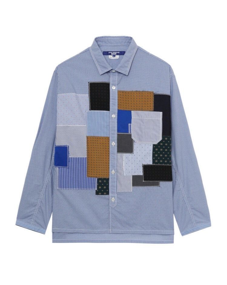 Junya Watanabe Junya Watanabe Man 25SS Patchwork Shirt Size US L / EU 52-54 / 3 - 1 Thumbnail