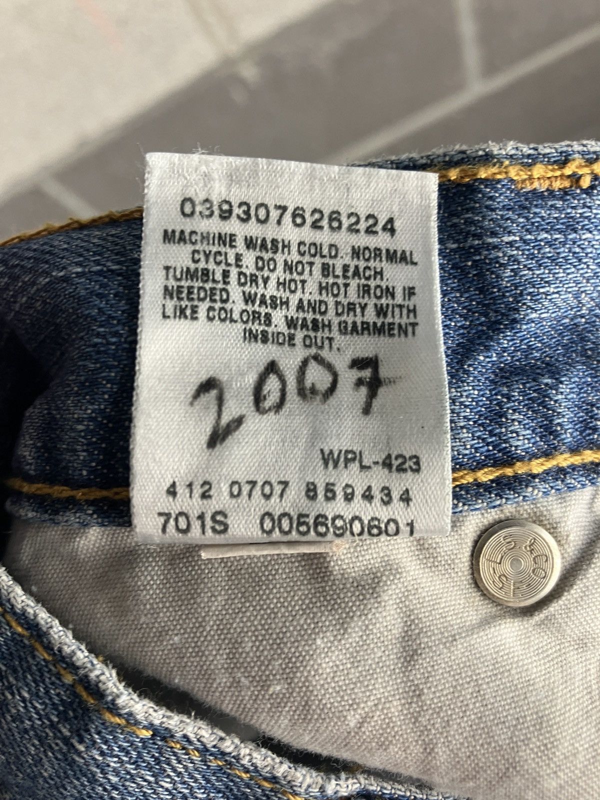 Levi's × Vintage Vintage Levi’s 569 34x29 Loose Fit Jeans Y2K Size US 34 / EU 50 - 6 Thumbnail