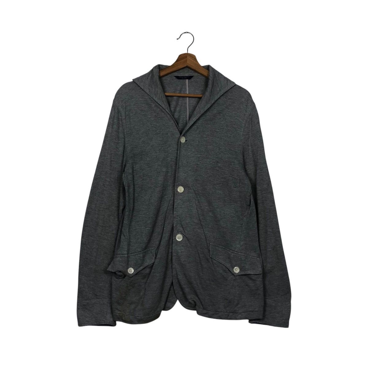 Japanese Brand 📌Vintage Light Cardigan Button Ships Japan Size US L / EU 52-54 / 3 - 2 Thumbnail