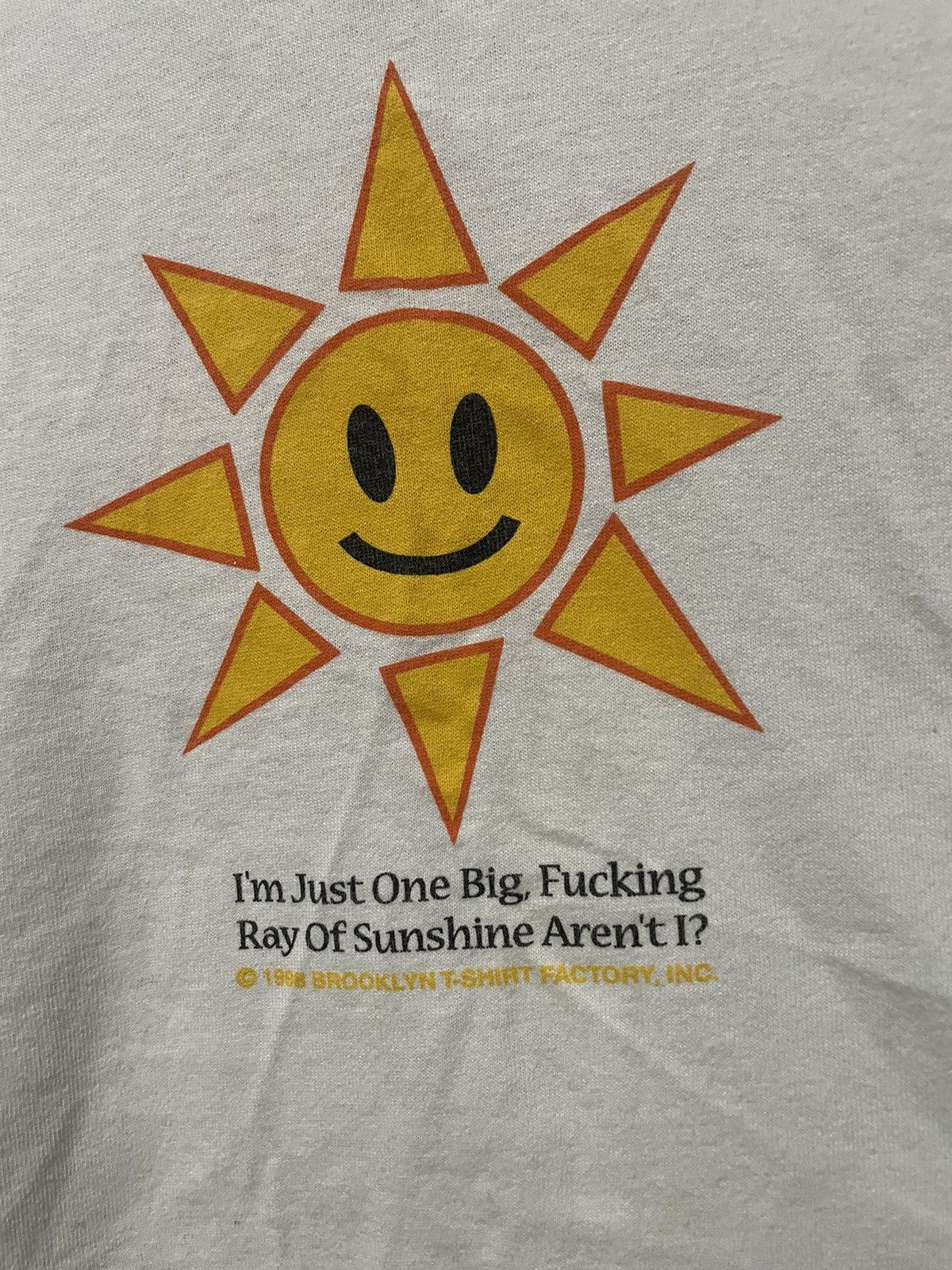 Vintage Vintage 1998 Brooklyn Factory Pop Art Humor Tee XXL Size US XXL / EU 58 / 5 - 3 Thumbnail