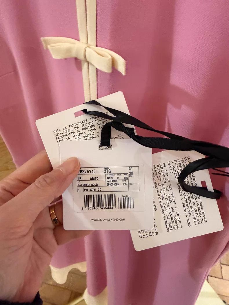 Valentino Valentino Pink bow dress Size XS / US 0-2 / IT 36-38 - 7 Thumbnail