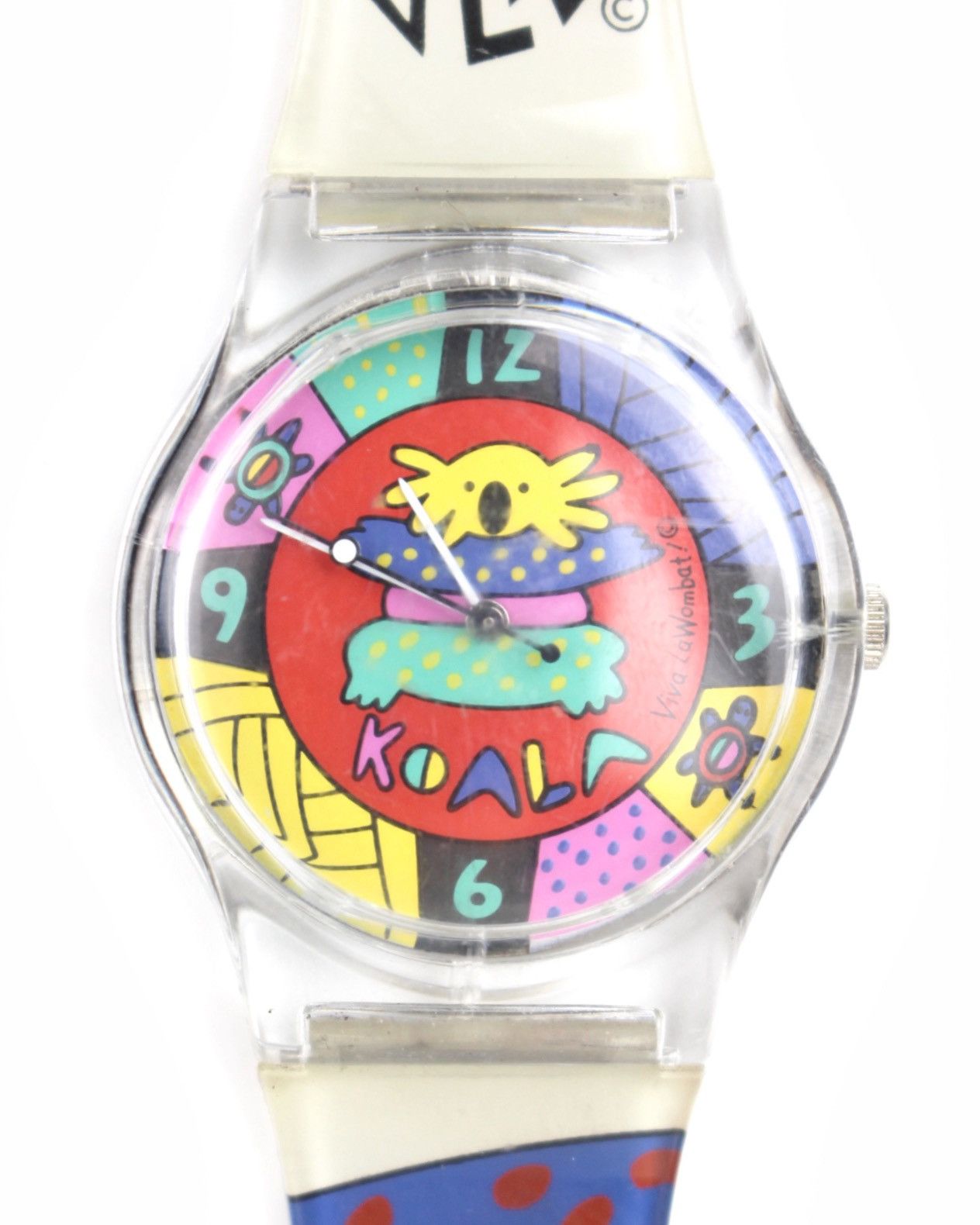 Japanese Brand 1990S JAXIS VIVA LA WOMBAT PETER MADDOX WATCH Size ONE SIZE - 2 Thumbnail