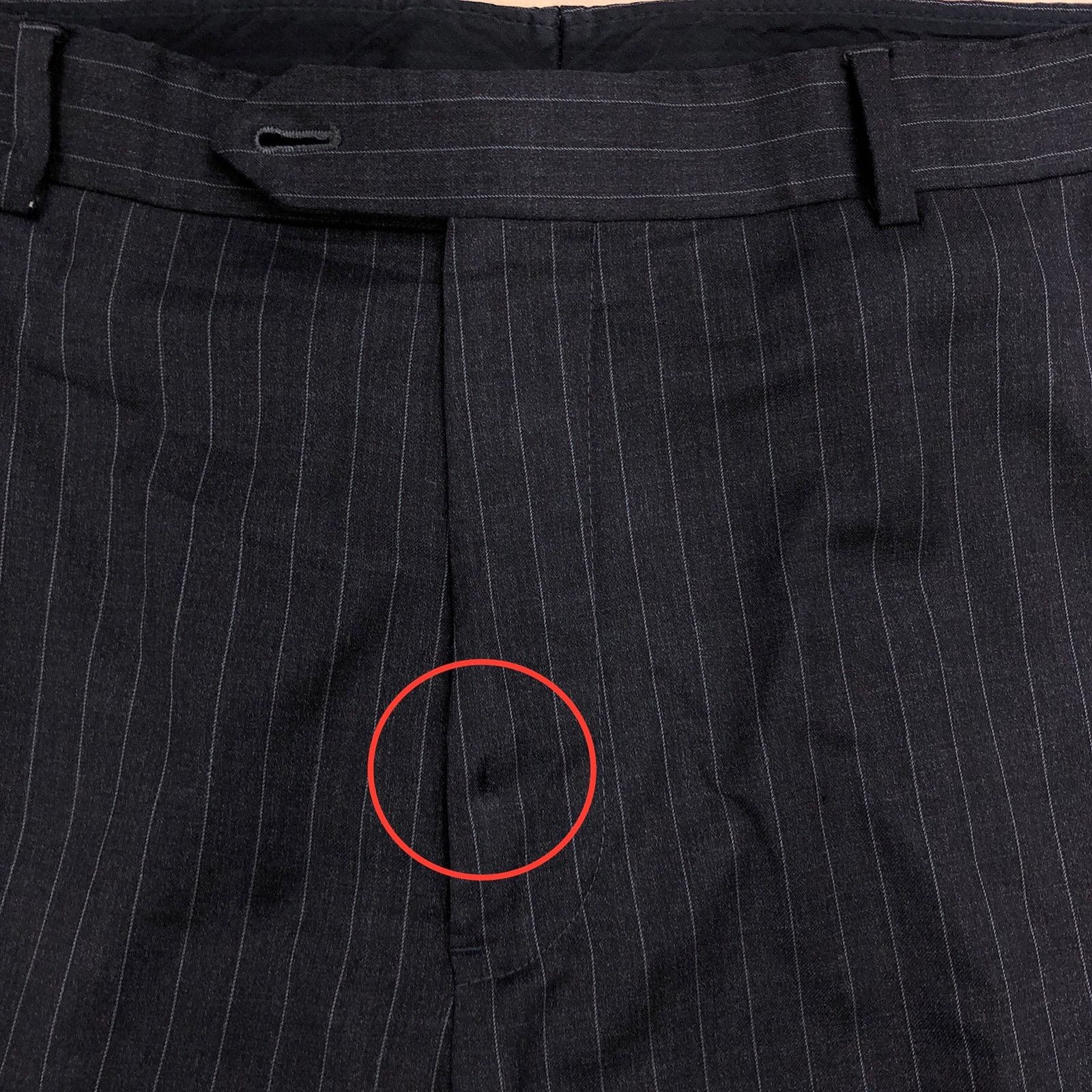 Brooks Brothers Brooks Brothers 1818 Sz 46L Suit Drop 5 Pinstripe *TINY FLAW Size 46L - 18 Thumbnail