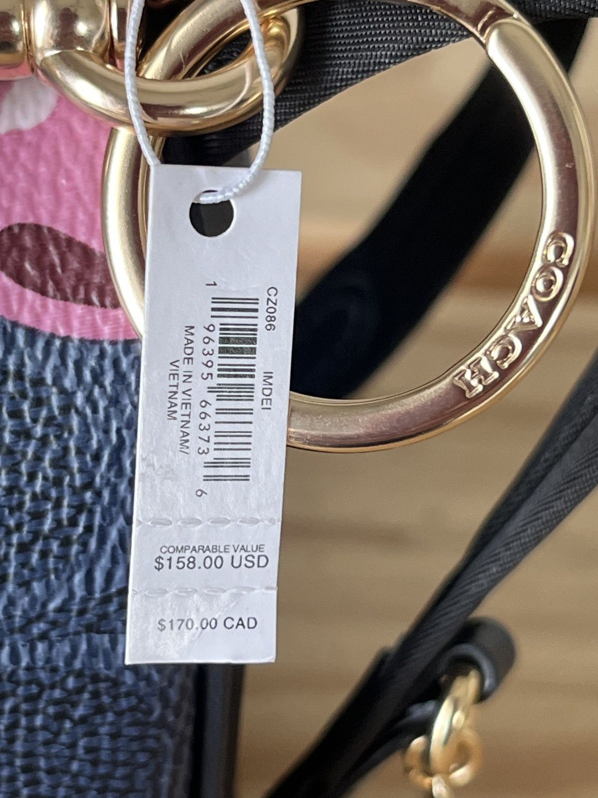 Coach Coach Mini Court Backpack Bag Charm Size ONE SIZE - 5 Thumbnail