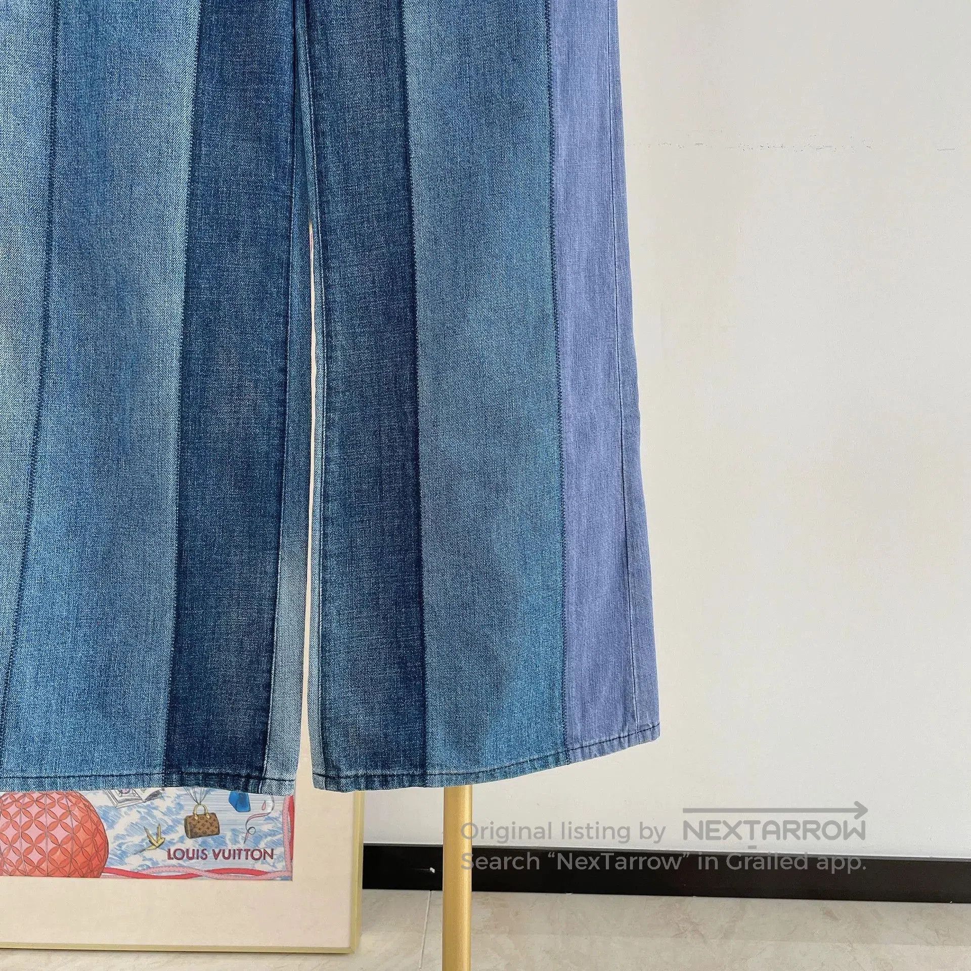 Dior Dior Color-Blocked Jeans. Size 39" - 5 Thumbnail