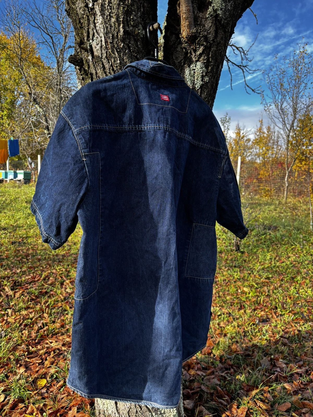 Ecko Unltd. Vintage 90s Hip Hop baggy limited editoon ECKO denim Jacket Size US XL / EU 56 / 4 - 7 Thumbnail