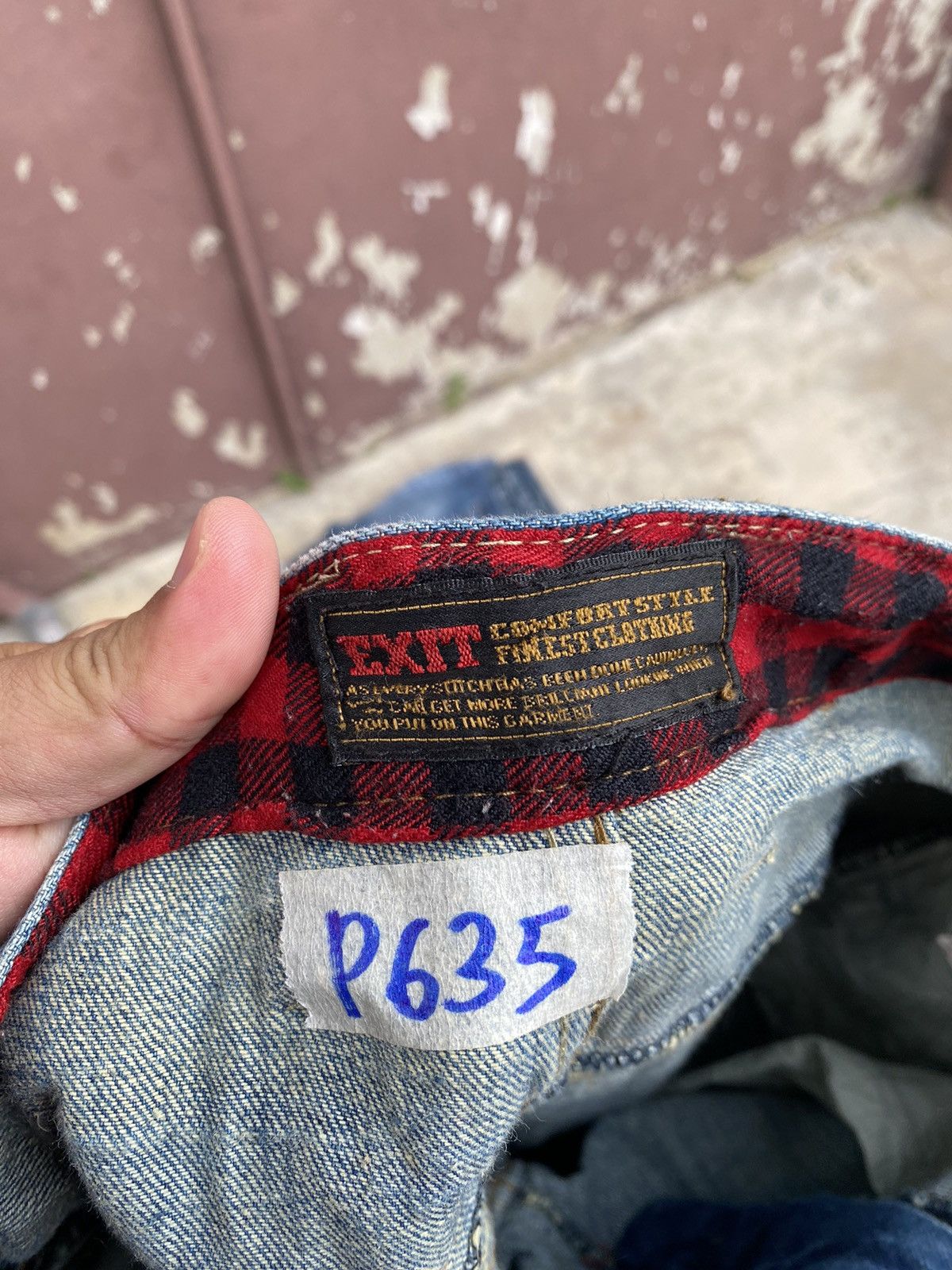 Japanese Brand Japanese Brand Exit Double Waist Pant Size US 30 / EU 46 - 5 Thumbnail