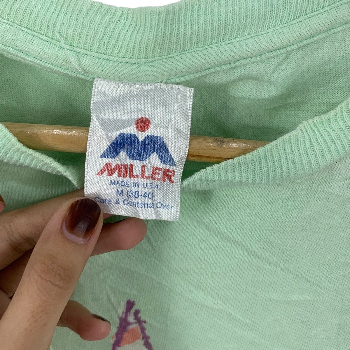 Vintage Vintage 80’ HAWAII SURF MILLER Made In USA Tee Shirt Top Size US M / EU 48-50 / 2 - 8 Thumbnail