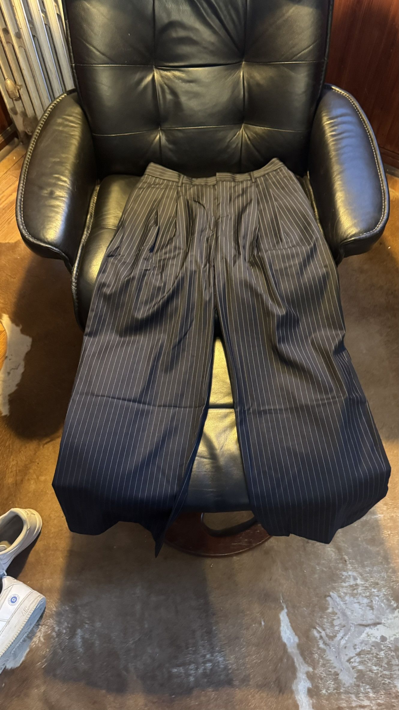 Other Wide Leg Wool Trouser - La Corsia Size US 30 / EU 46 - 8 Thumbnail