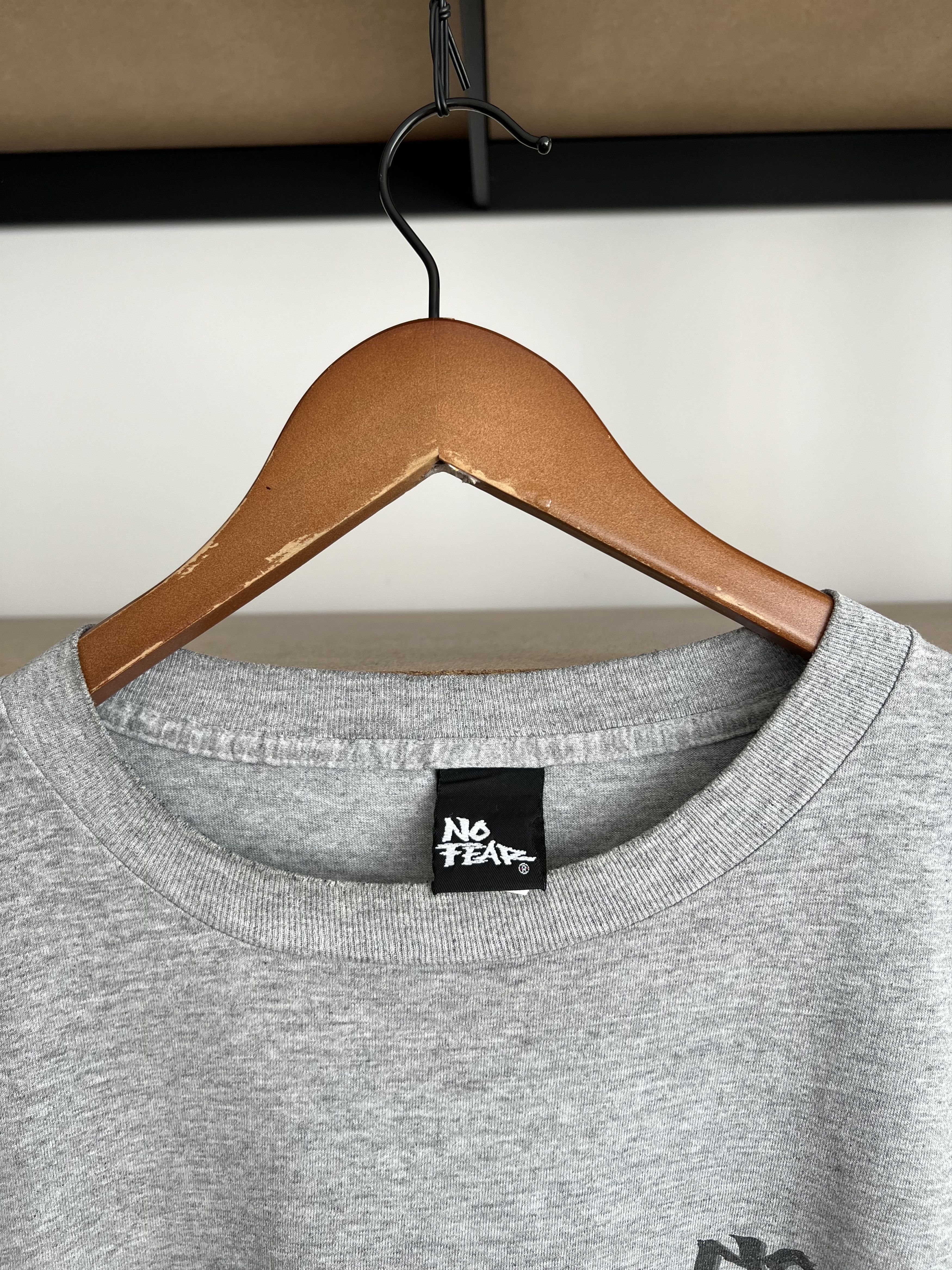 No Fear Vintage 90s No Fear Know Your Limits Then Breake'em T-shirt Size US XL / EU 56 / 4 - 14 Thumbnail