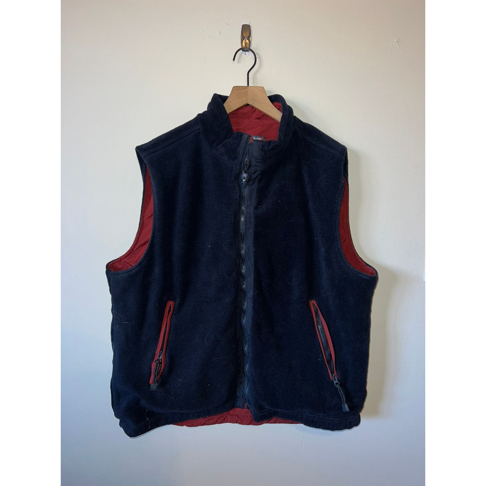 Izod Izod PerformX Vest Performance Red Blue Vest Reversible XL Size US XL / EU 56 / 4 - 10 Thumbnail