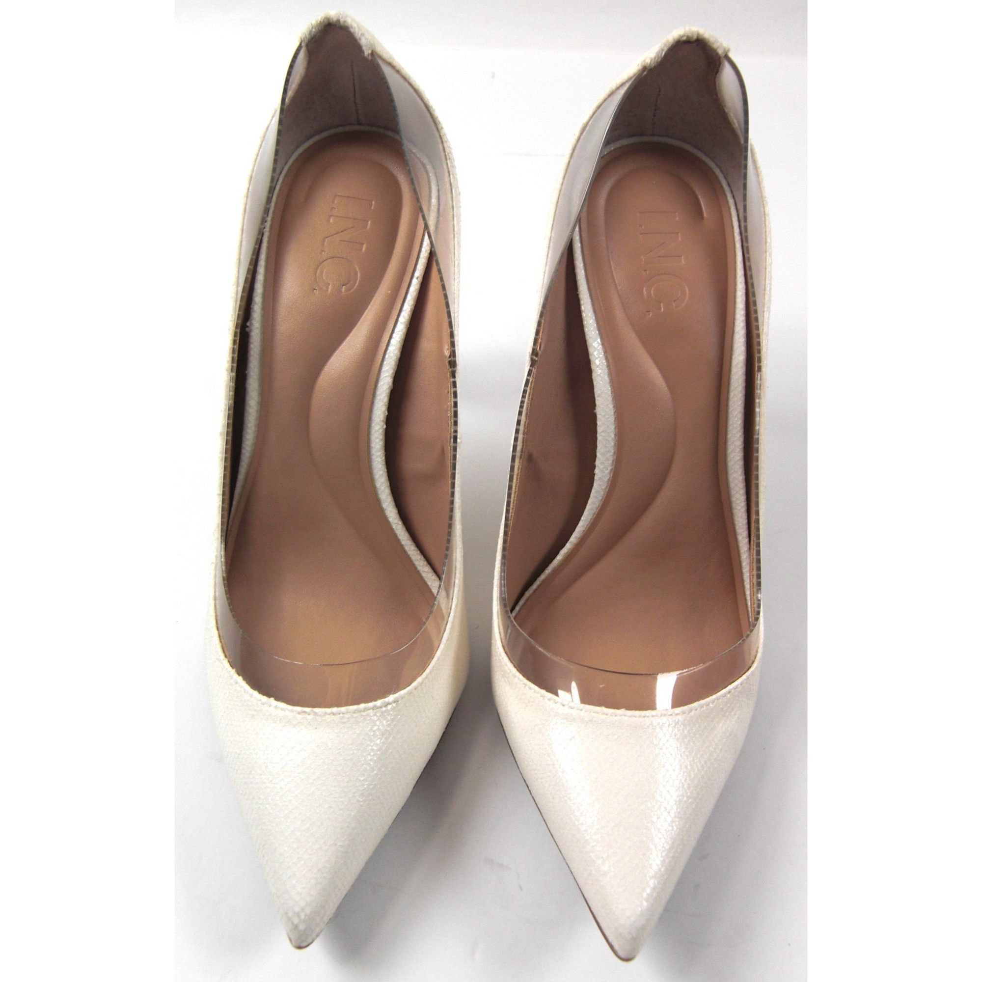 Other INC International Concepts Faux Leather Pointed Toe Pumps Wo Size US 7 / IT 37 - 1 Thumbnail
