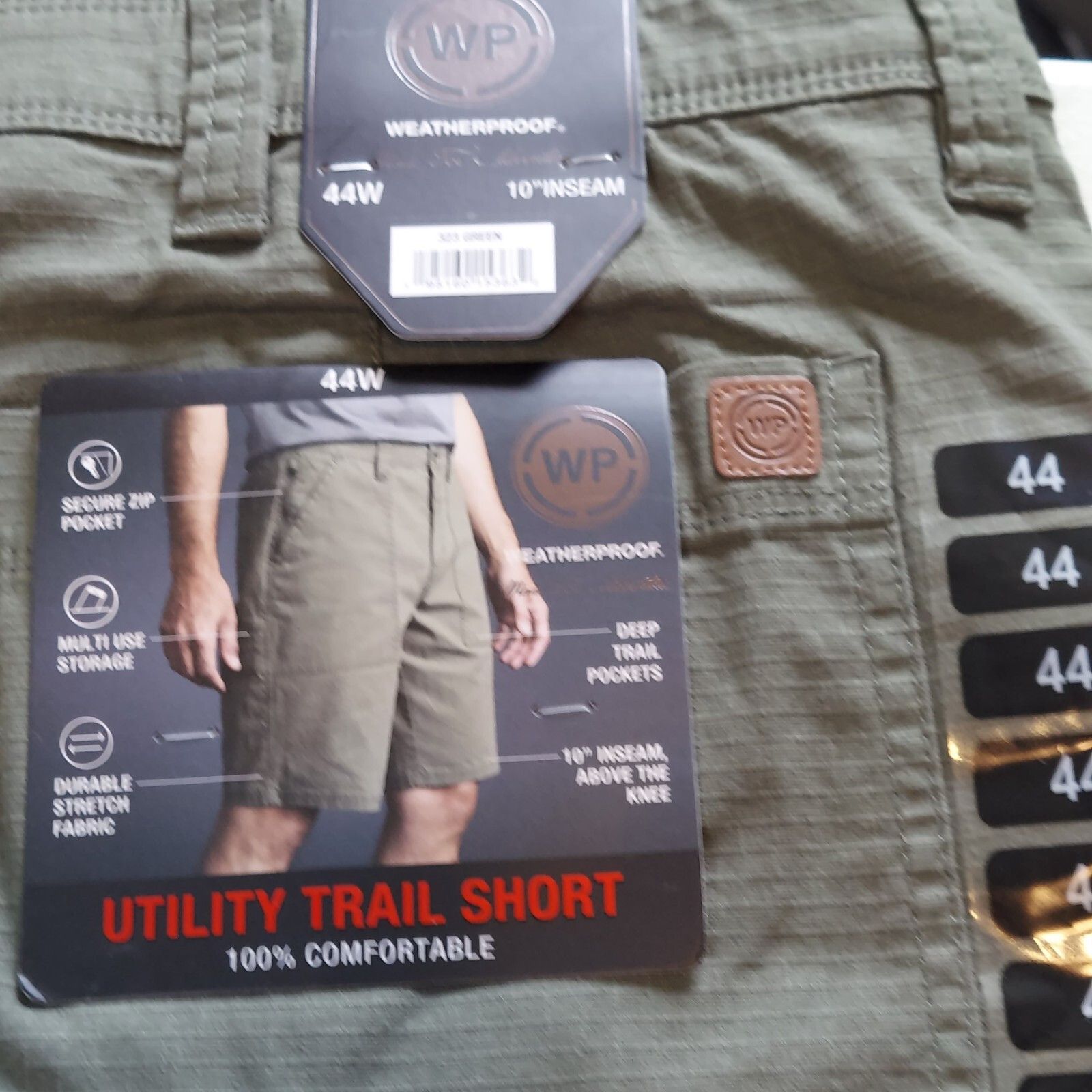 Weatherproof WP Weatherproof Men's 5 Pocket Trail Utility Shorts 44" Size US 44 / EU 60 - 3 Thumbnail