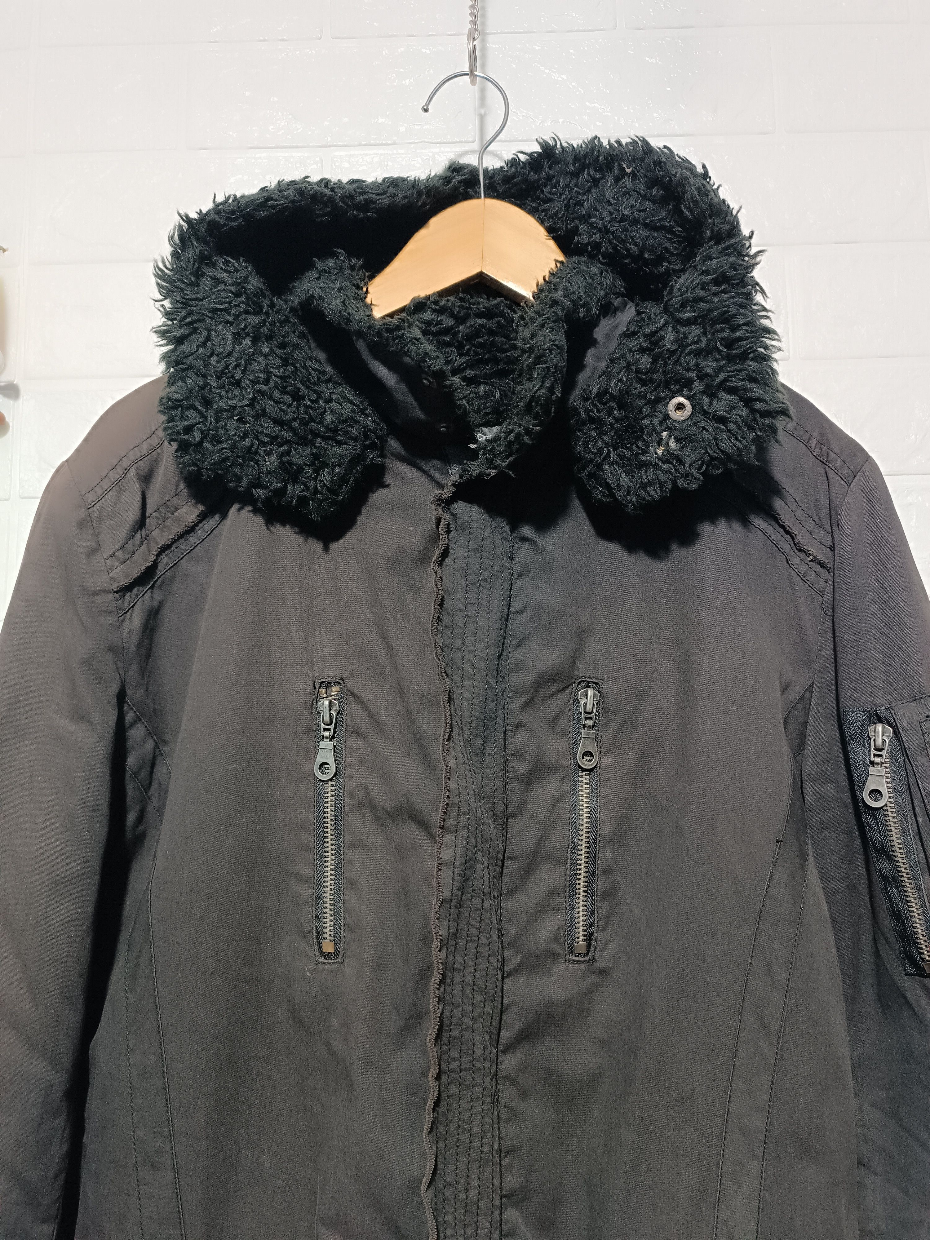 In The Attic In The Attic Sun Fade Parka Fishtail Jacket Size US L / EU 52-54 / 3 - 3 Thumbnail