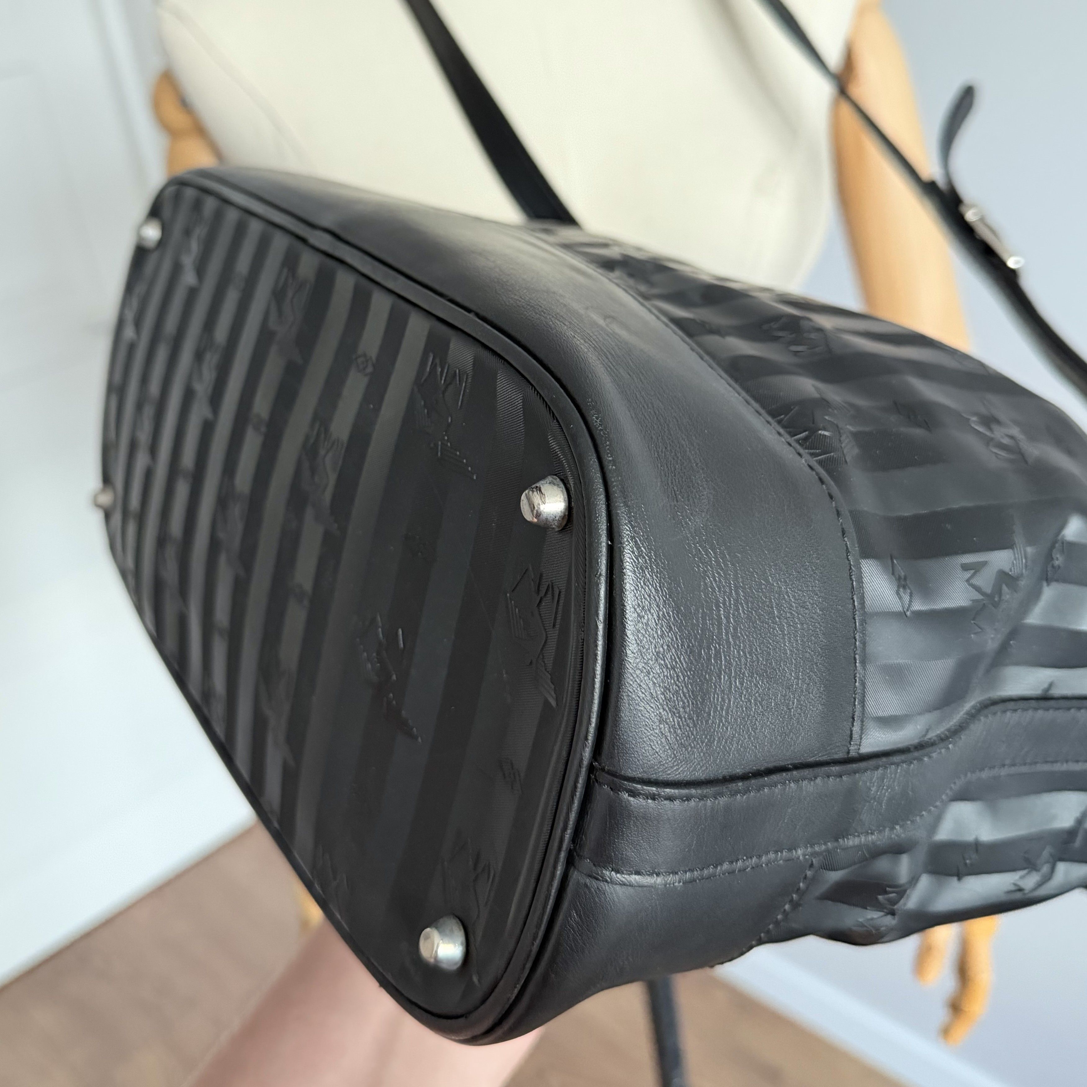 Maison Mollerus MAISON MOLLERUS Vinerus Sion Bucket Bag Canvas Luxury Brand Size ONE SIZE - 17 Thumbnail
