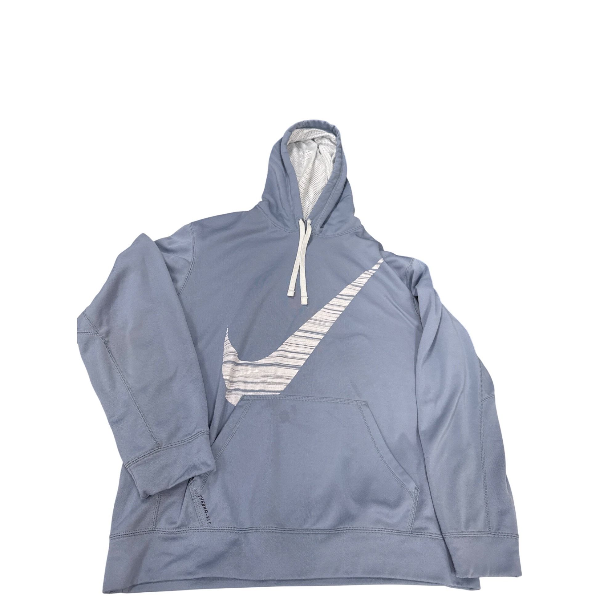 Nike Nike Therma-Fit mens Blue Hoodie Size L SKU 7127 Size US L / EU 52-54 / 3 - 1 Thumbnail
