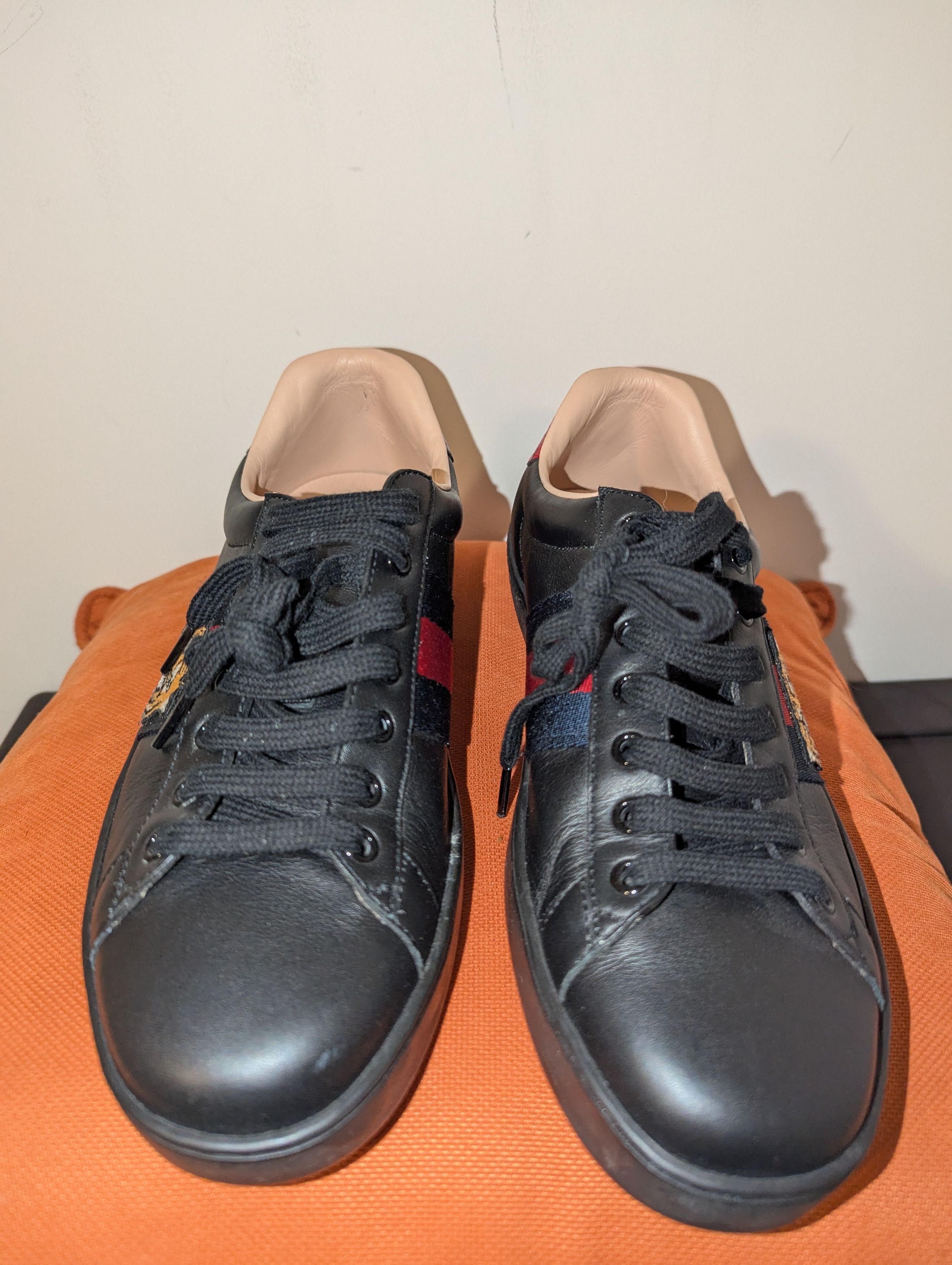 Gucci GUCCI ACE EMBROIDERED TIGER LOW TOP SNEAKER- NEW Size US 7.5 / EU 40-41 - 5 Thumbnail
