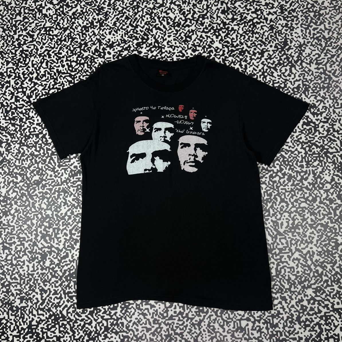 Vintage Vintage 00s Che Guevara Band Revolution Rage Style T-shirt Size US M / EU 48-50 / 2 - 1 Thumbnail