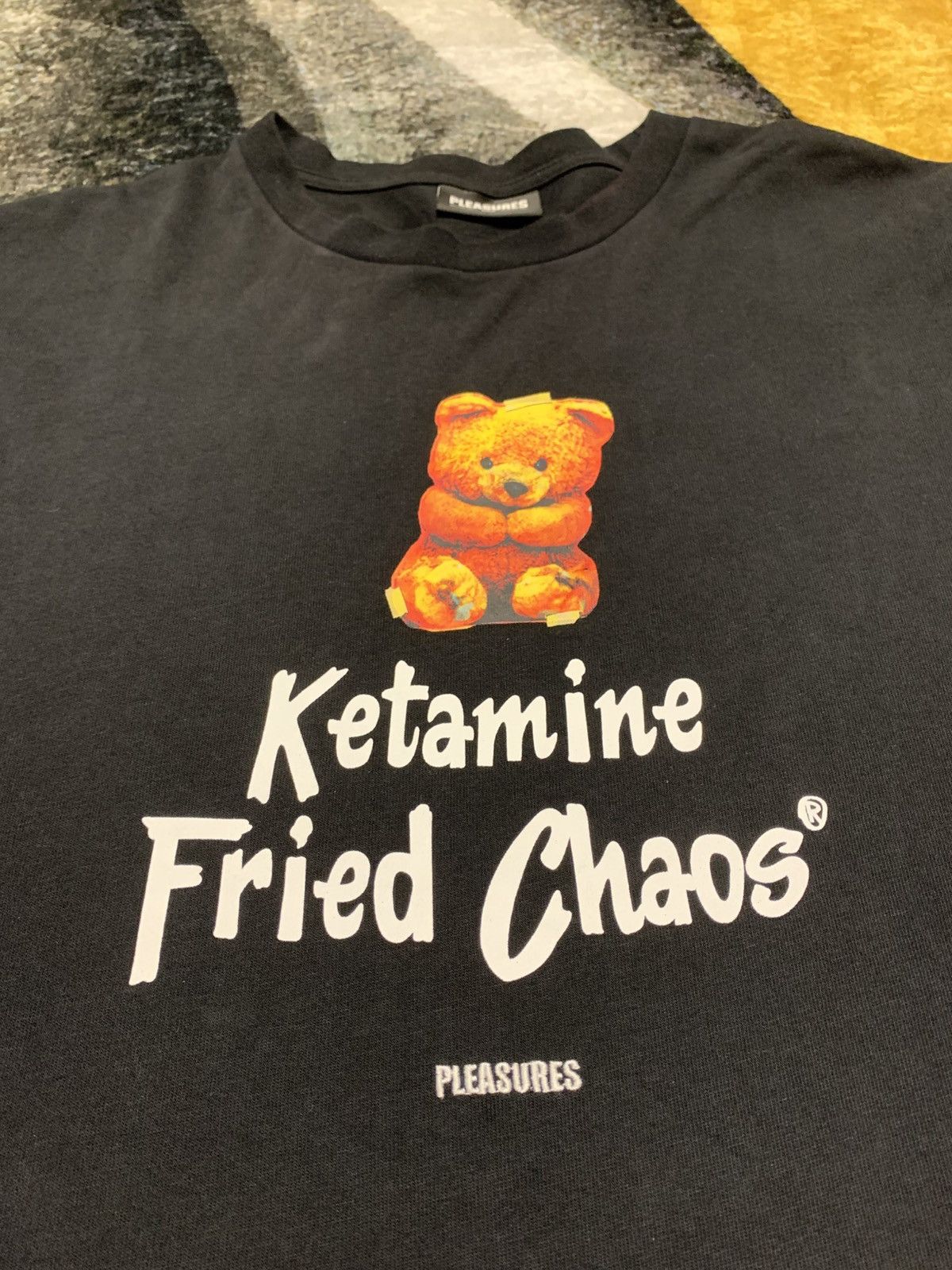 Pleasures Pleasures Ketamine Friend Chaos T-Shirt Size ONE SIZE - 2 Thumbnail
