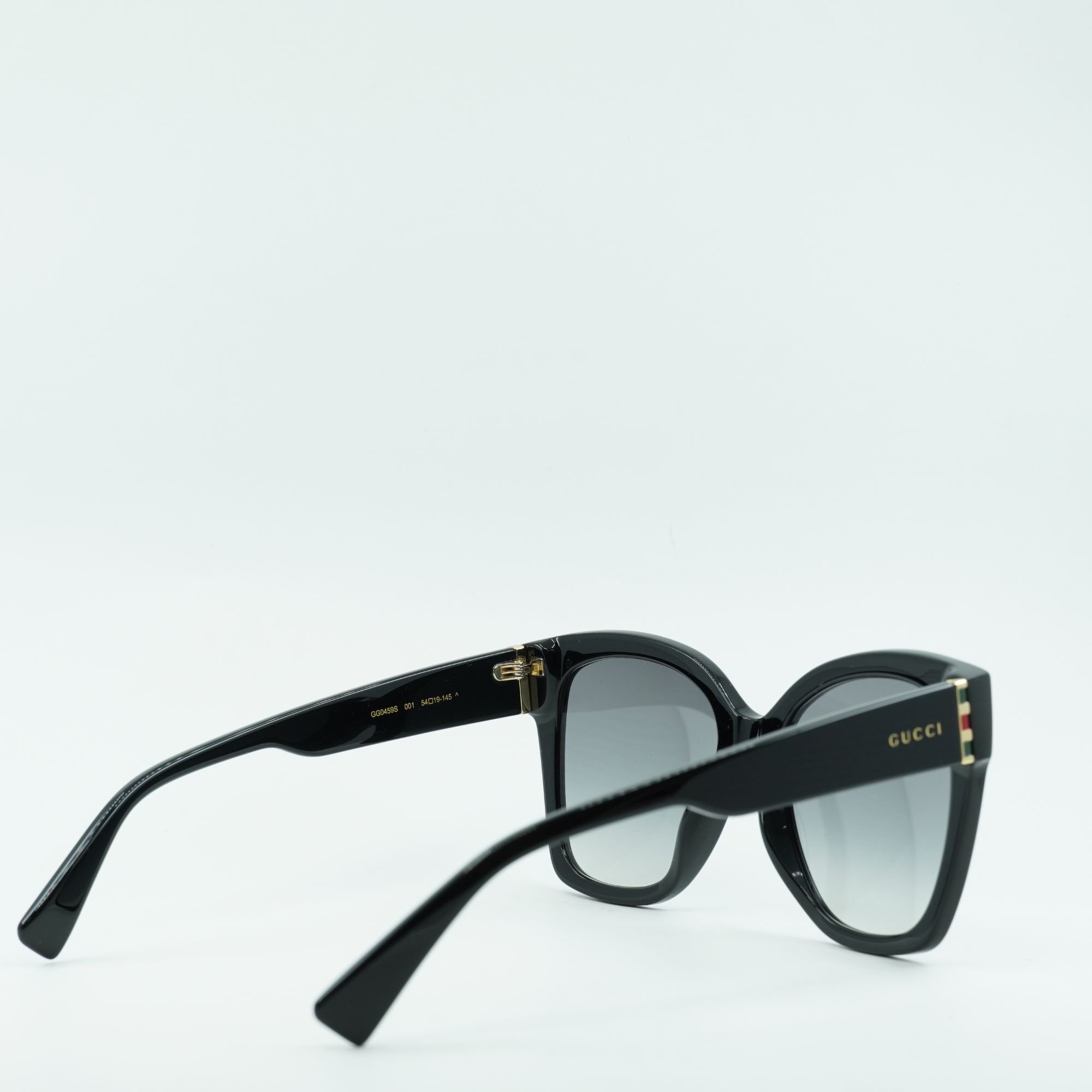 Gucci Gucci GG0459S 001 Sunglasses Black Butterfly Frame Size ONE SIZE - 11 Thumbnail