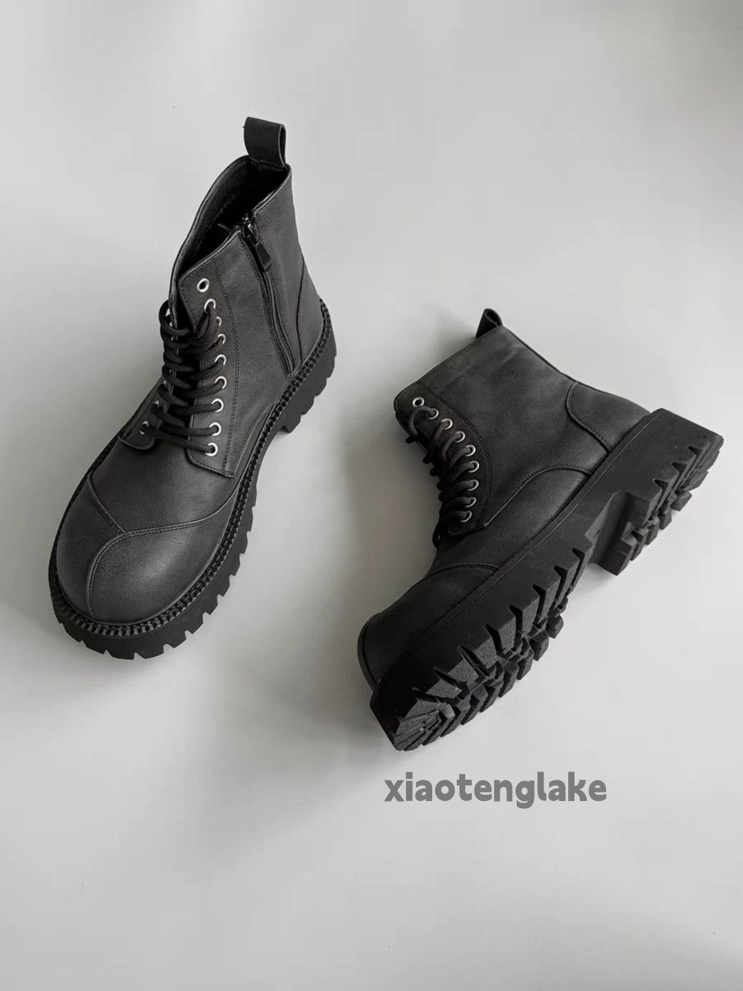 Vintage Utility skate military outdoor hiking thick sole boots shoes Size US 6 / EU 39 - 1 Thumbnail