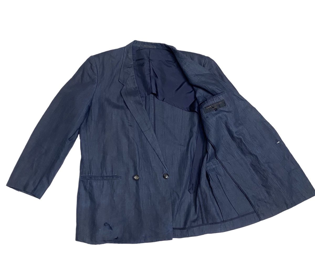 Comme des Garcons Comme Des Garcons Homme blazer distressed Size 44R - 2 Thumbnail
