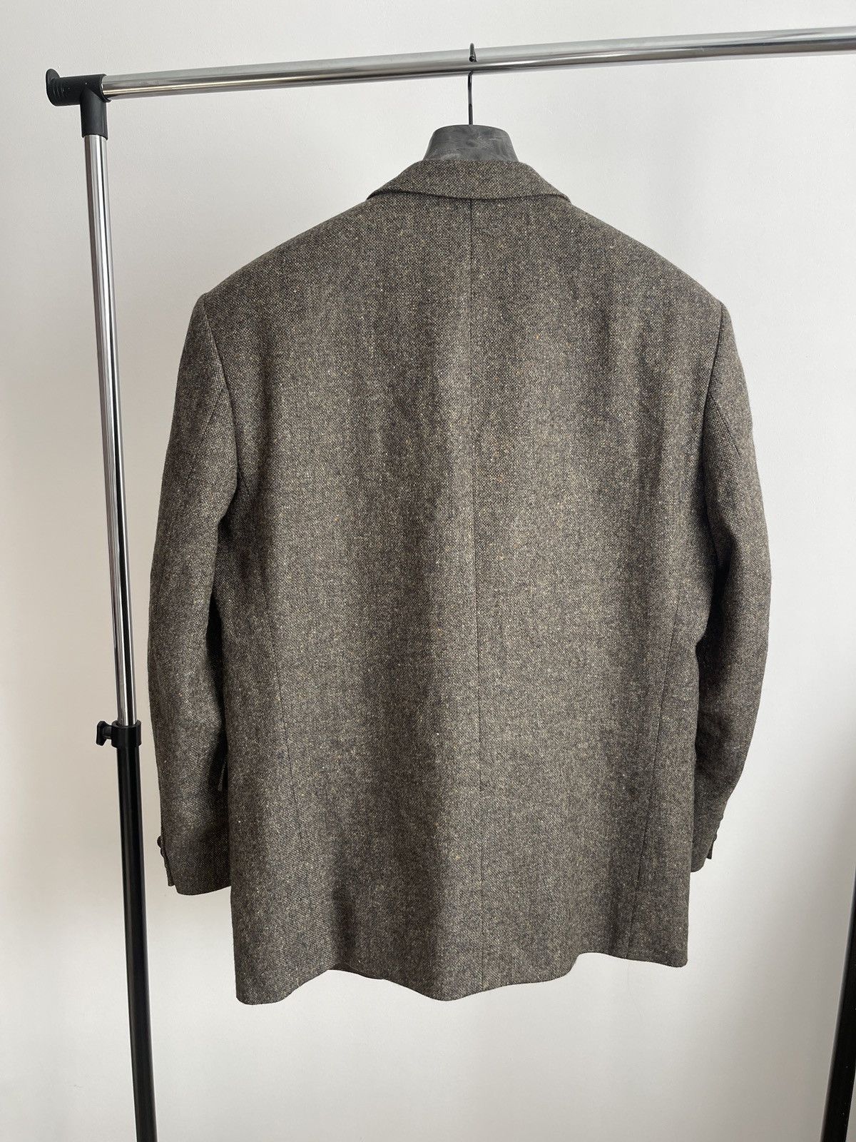 Vintage Vintage blazer tweed sport coat wool Keiser jacket 46R Size 46R - 6 Thumbnail