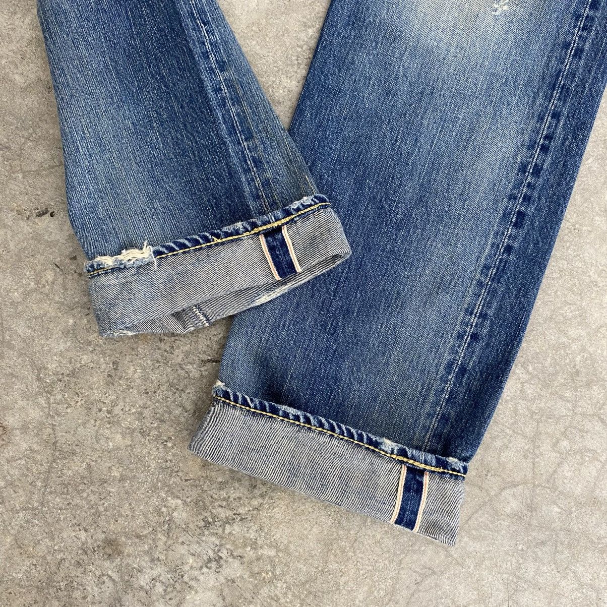 Hysteric Glamour 2000’s Hysteric Glamour Studded Distressed Selvedge Jeans Size US 31 - 2 Thumbnail