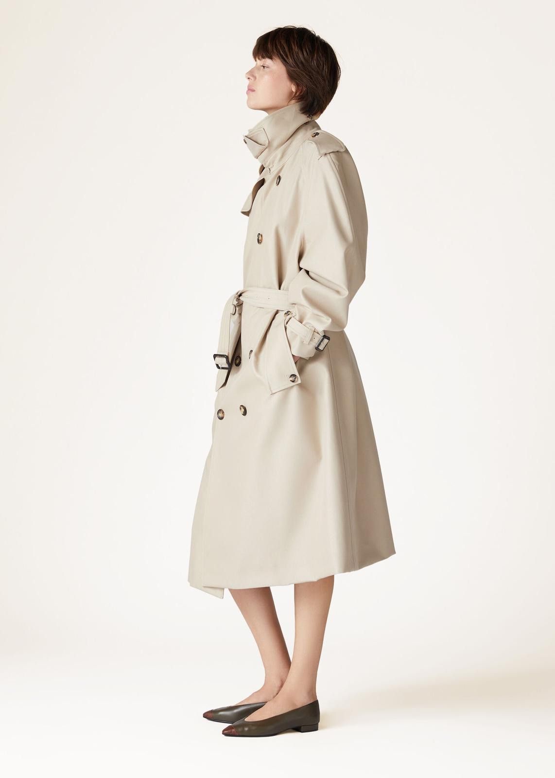 Loro Piana o1srvl11e0425 FAN6658 Dewey Coat in Beige Size S / US 4 / IT 40 - 5 Thumbnail