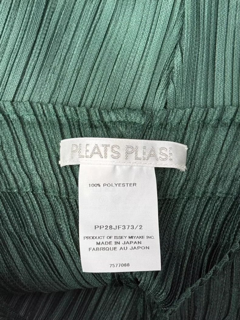 Issey Miyake issey miyake size:2 Green pleated pants 2505-Nextarrow Size US 26 / EU 42 - 4 Thumbnail