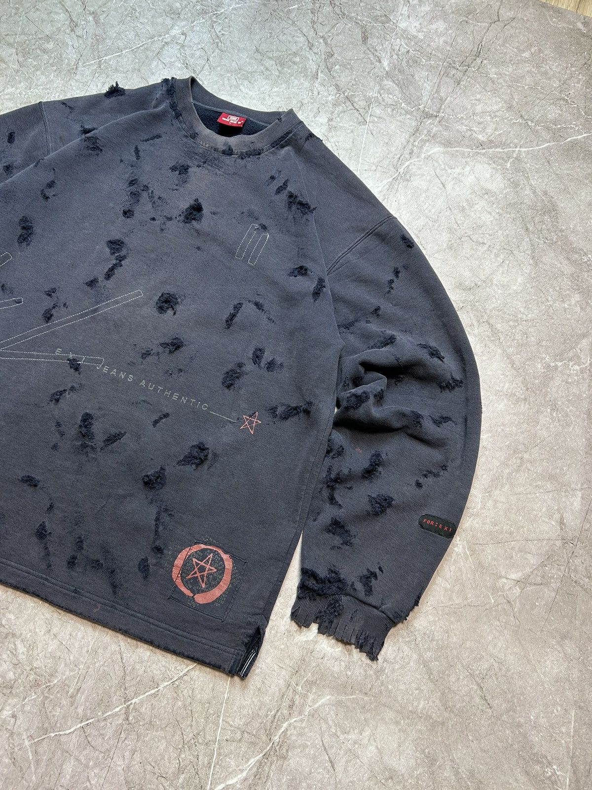 Japanese Brand Vintage distressed sweatshirt y2k Size US L / EU 52-54 / 3 - 4 Thumbnail