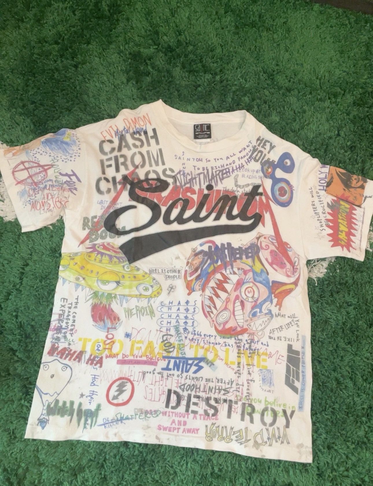 Saint Michael Saint Michael takashi murakami tee | Grailed