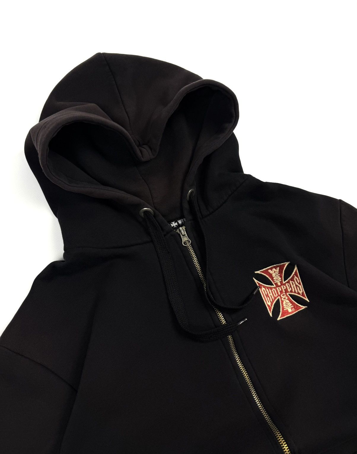 West Coast Choppers West Coast Choppers Faded Zip Hoodie Straight To Hell Y2K Size US L / EU 52-54 / 3 - 8 Thumbnail