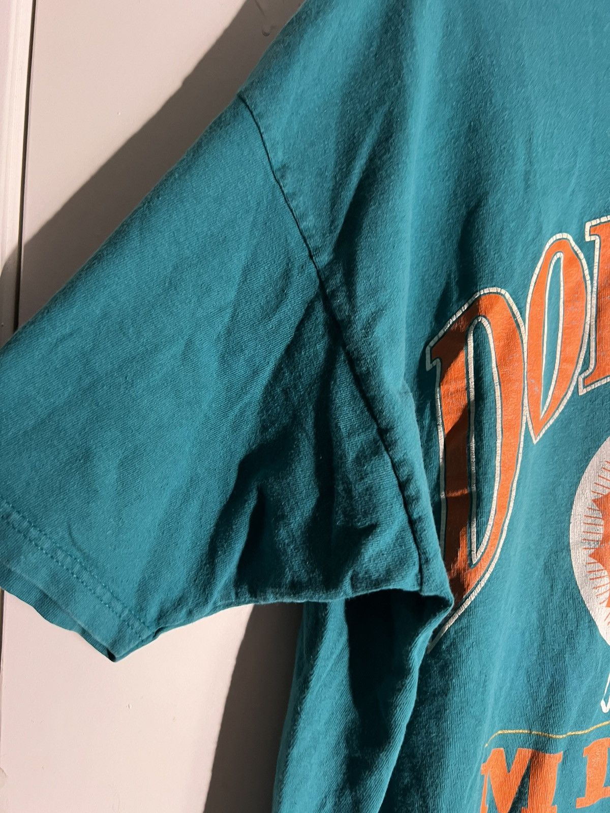 Vintage 90’s VTG Vintage Dolphins Miami Football League Retro Shirt Size US XXL / EU 58 / 5 - 7 Thumbnail