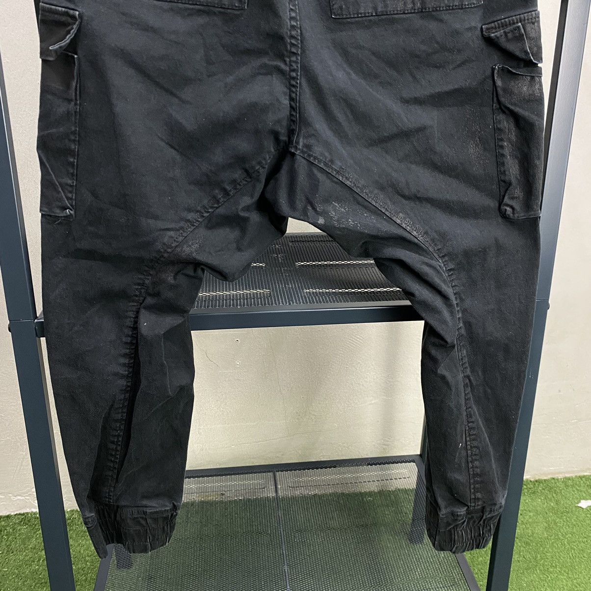 Gostar De Fuga Flared Drop Crotch Baggy Cargo Pants
