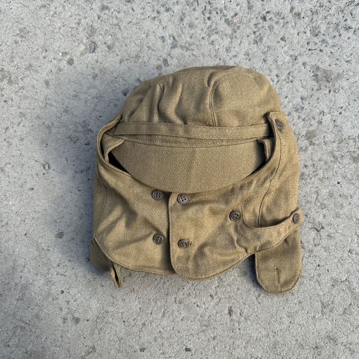 If Six Was Nine × Japanese Brand Vintage OKZK Cap Balaclava USSR Afghanistan 70s Y2K Crazyy Size ONE SIZE - 14 Thumbnail